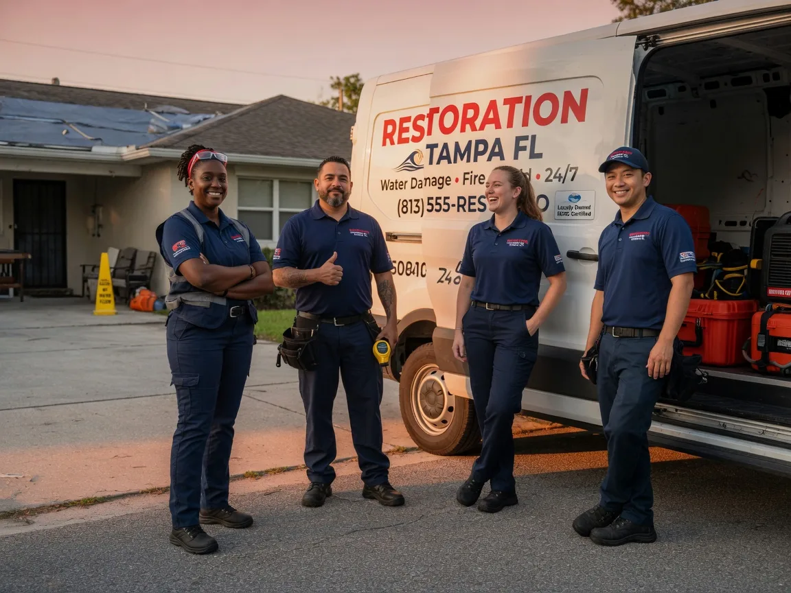 Water Damage Restoration company in Pope, MS